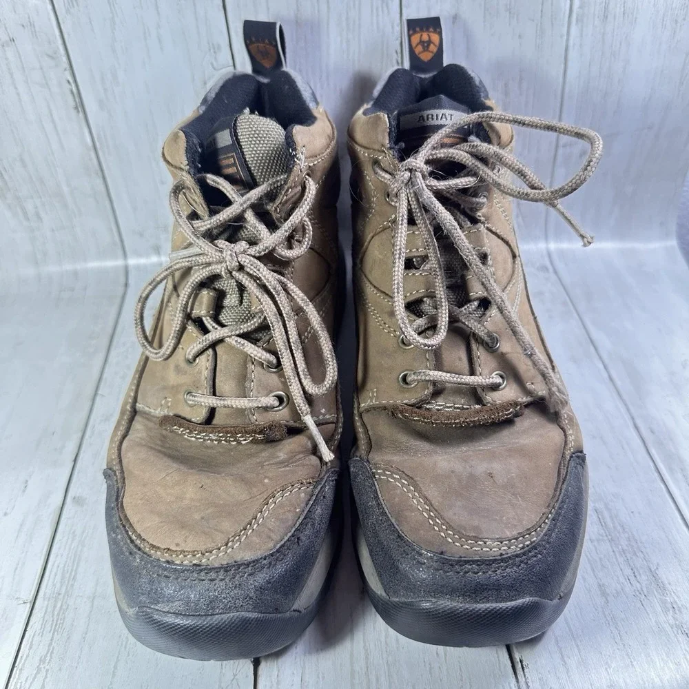 Ariat Women's 7.5B Style 70057 Brown Leather Lace Up Hiking Trail Boots‎ EU 38